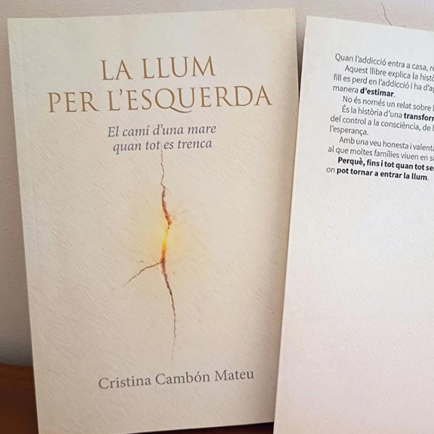 Cristina Cambón presenta a Palafrugell el seu primer llibre "La llum per l'esquerda" episode artwork