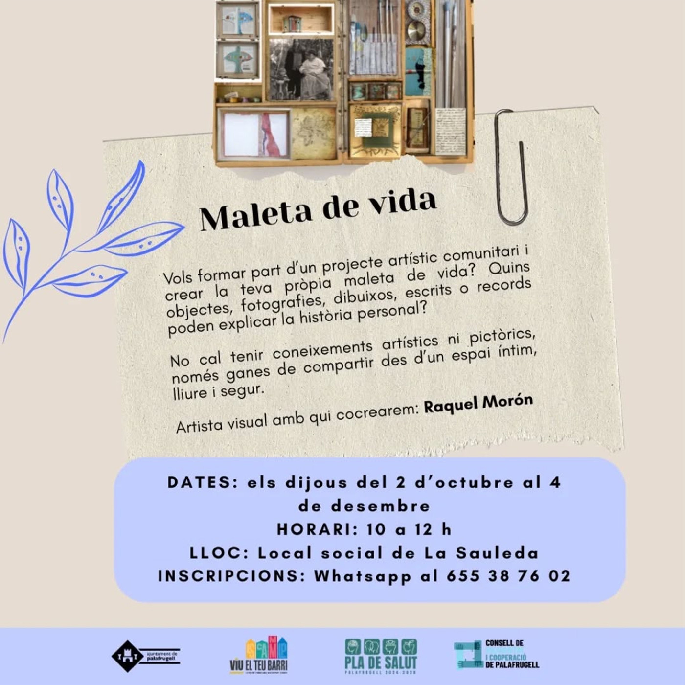 El projecte comunitari Maleta de vida acabarà després de tres mesos de tallers episode artwork