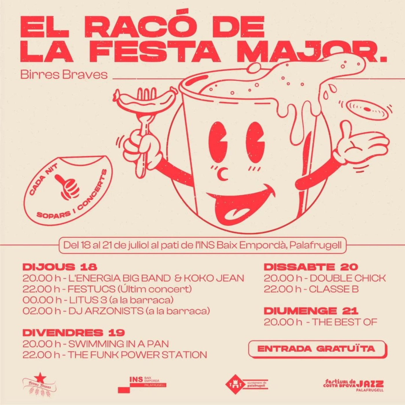 El Racó de la Festa Major dels Birres Braves allarga l'horari per duplicar concerts episode artwork