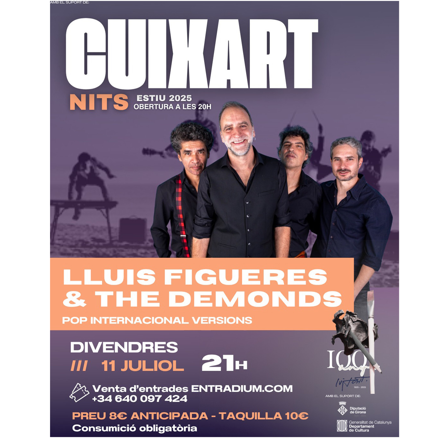 El ritme del blues arriba a l’Espai Cuixart amb Lluís Figueras & The Demons aquest divendres episode artwork