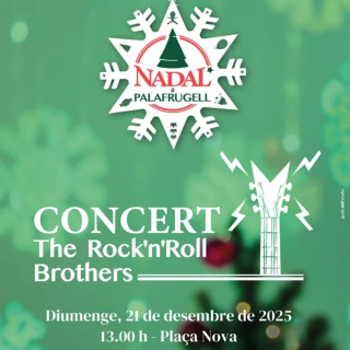 Els Rock'n'Roll Brothers tornen a Plaça Nova amb el concert nadalenc