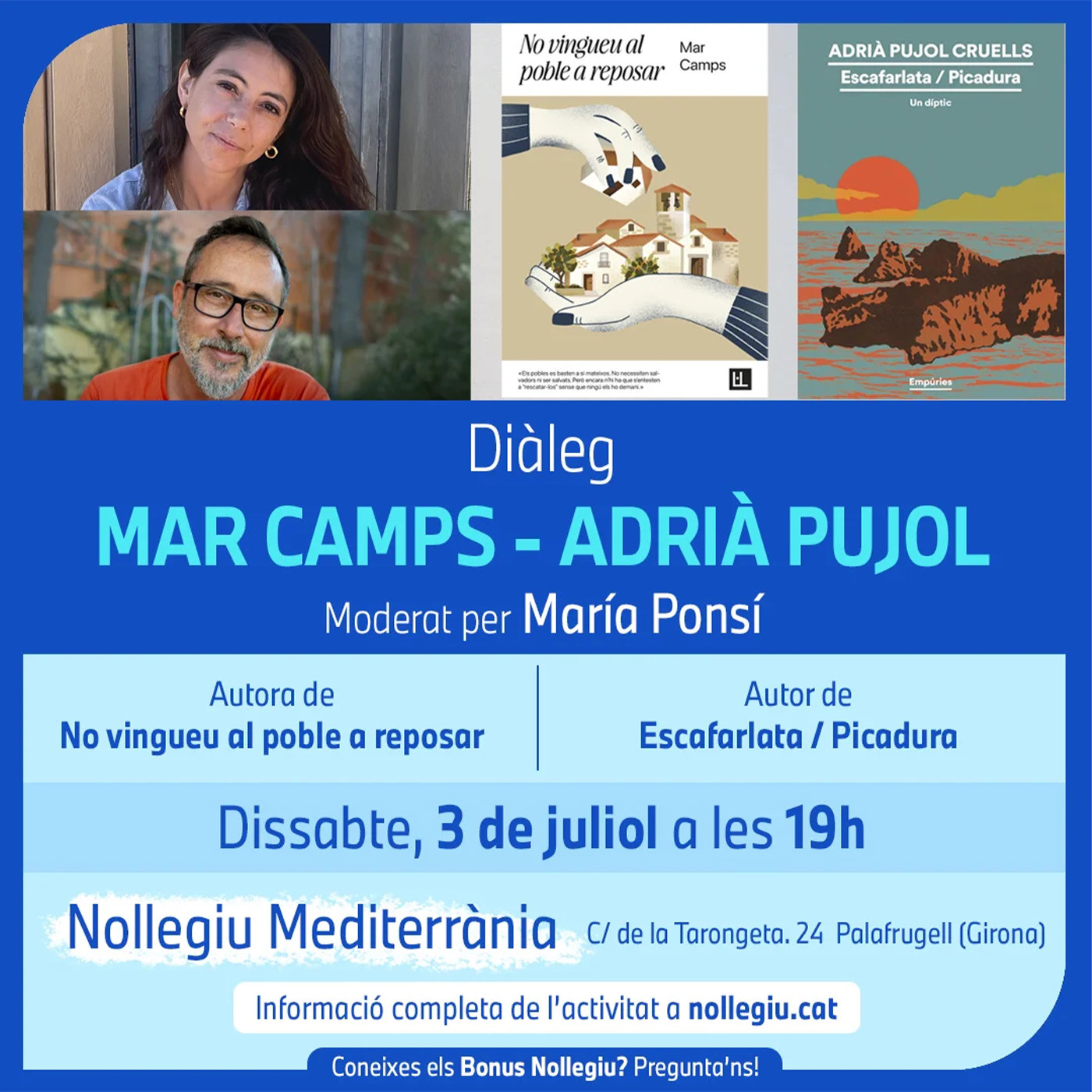 La palafrugellenca Maria Ponsí moderarà un debat sobre l'Empordà i el futur del territori amb Mar Camps i Adrià Pujol episode artwork