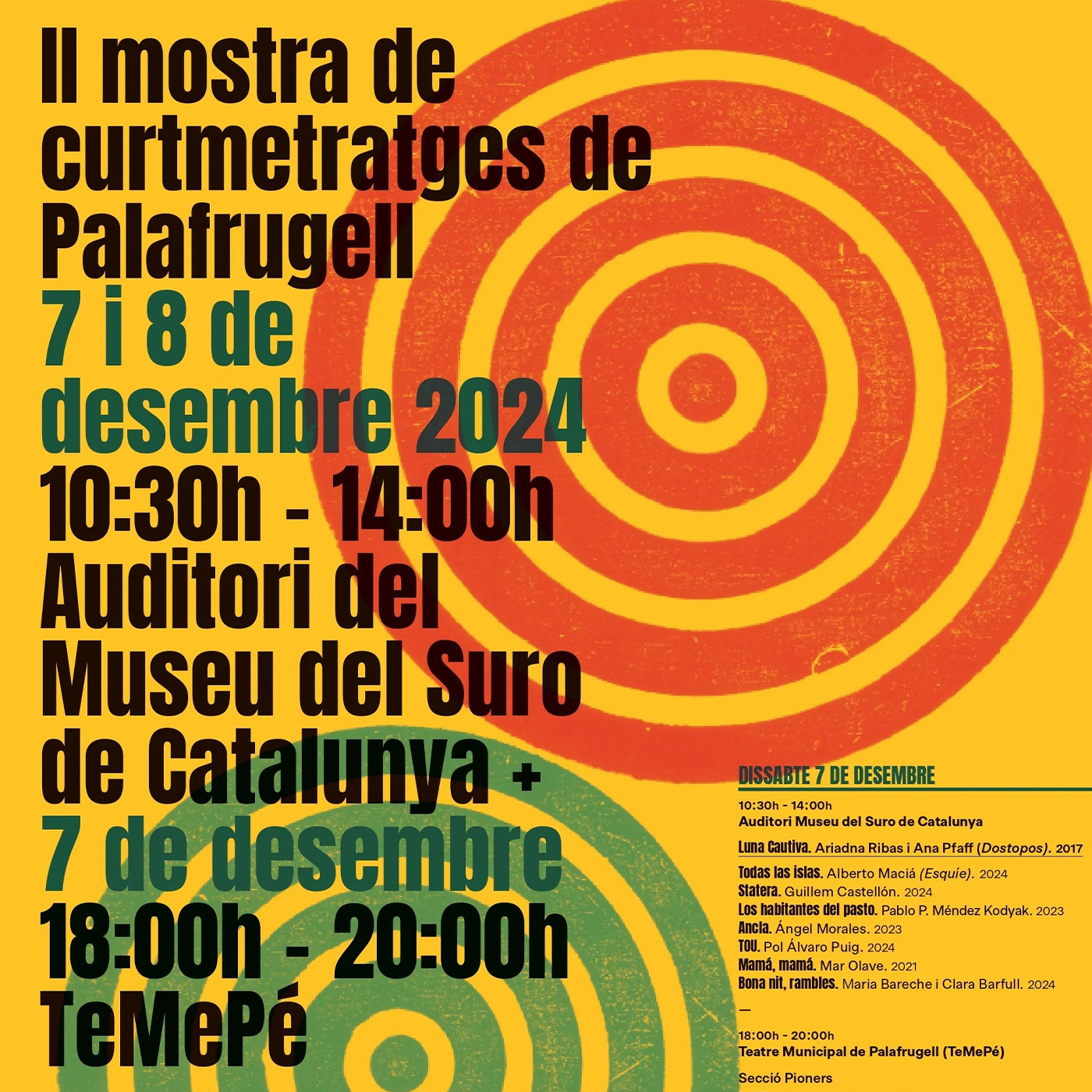 La segona Mostra de Curtmetratges de Palafrugell arriba el 7 i 8 de desembre amb homenatges i obres de joves creadors episode artwork