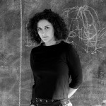 L'actriu Meritxell Yanes  interpreta Rodoreda a la Biblioteca