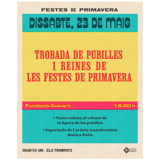 Les pubilles de les Festes de Primavera es retrobaran dissabte a la Fundació Cuixart