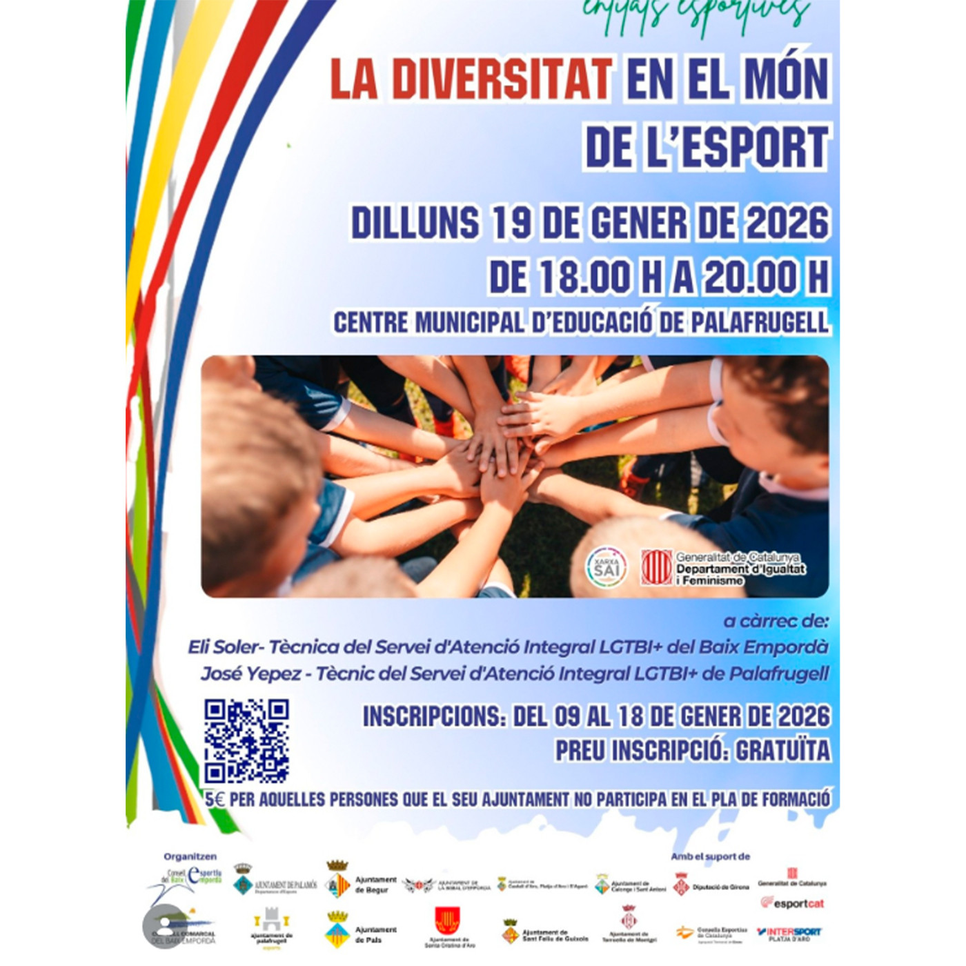 Organitzen una xerrada sobre inclusió i diversitat en l’esport aquest dilluns episode artwork