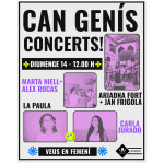 REPORTATGE: Veus en femení a Can Genís: música, talent i reflexió sobre gènere